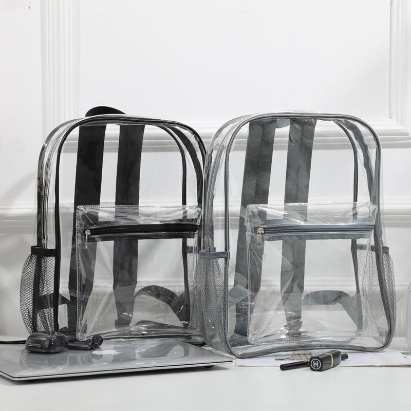 Transparent PVC Outdoor Sports – Canvas Backpack Casual Bewertung und Preis