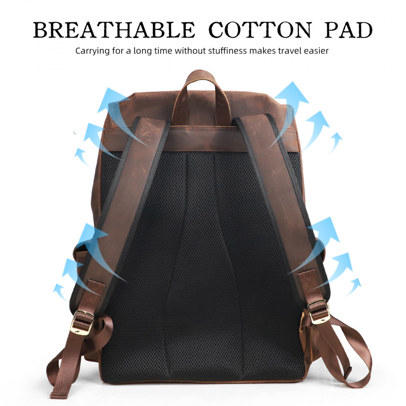 New Arrivals Leather Backpack  – Leather Backpack Vintage Bewertung und Preis