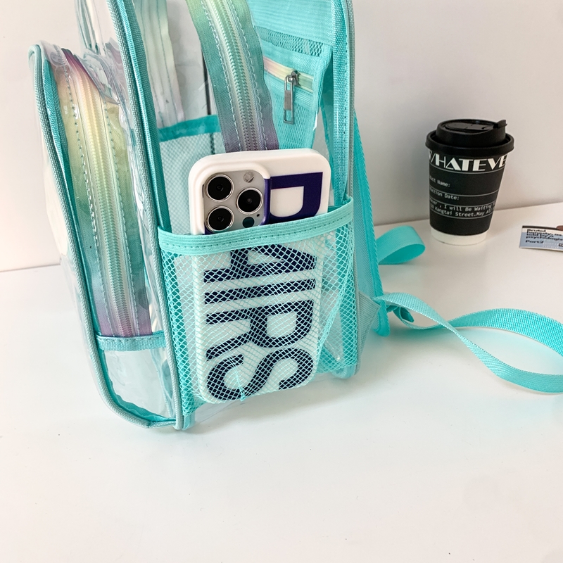 PVC Transparent Zipper Large C – Fashion Backpack Women Bewertung und Preis