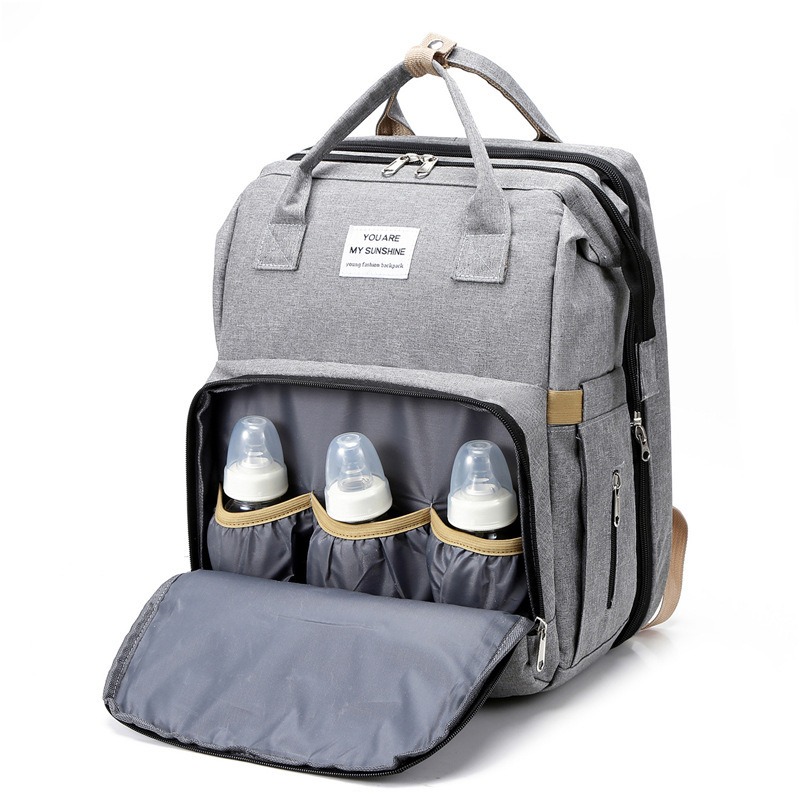 Fashionable Folding Baby Crib  – Backpack Diaper Bag Bewertung und Preis