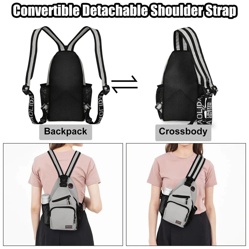 Multi-pocket Casual Chest Bag  – Fashion Backpack Women Bewertung und Preis