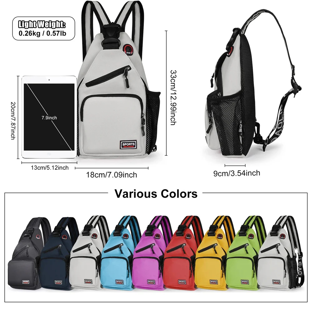Multi-pocket Casual Chest Bag  – Fashion Backpack Women Bewertung und Preis