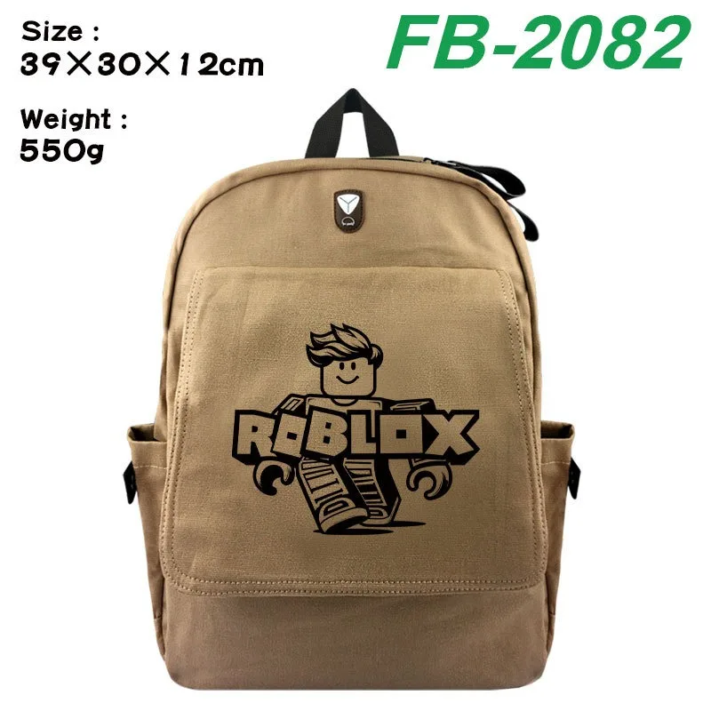 Roblox Fashion Digital Print A – Canvas Backpack Casual Bewertung und Preis