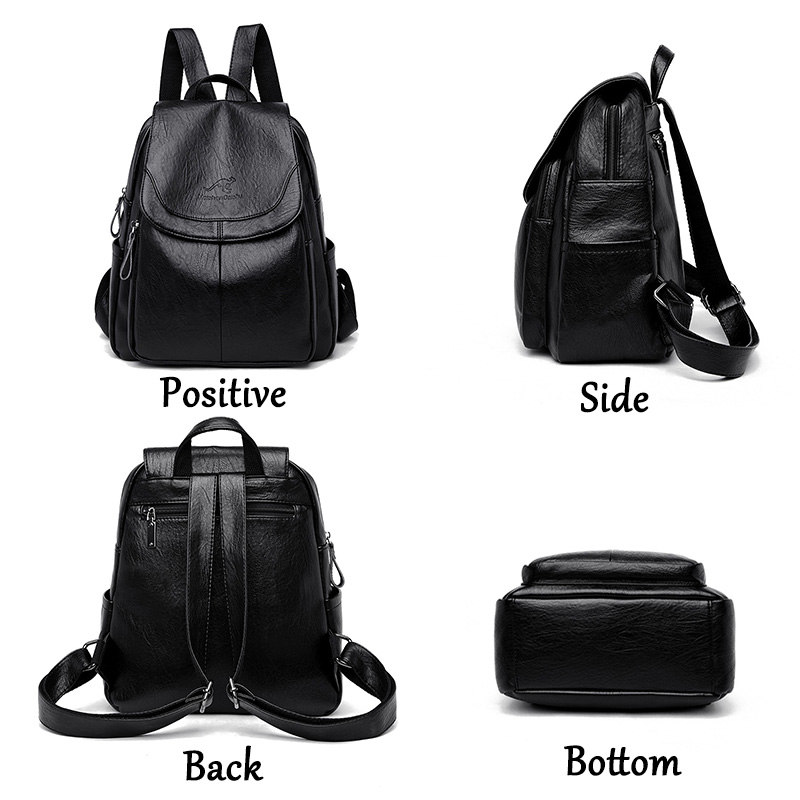 9 Color Women Soft Leather Bac – Leather Backpack Vintage Bewertung und Preis