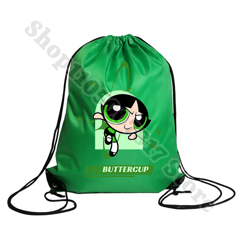 Kawaii The Powerpuffs Girls Ca – Drawstring Gym Bag Bewertung und Preis