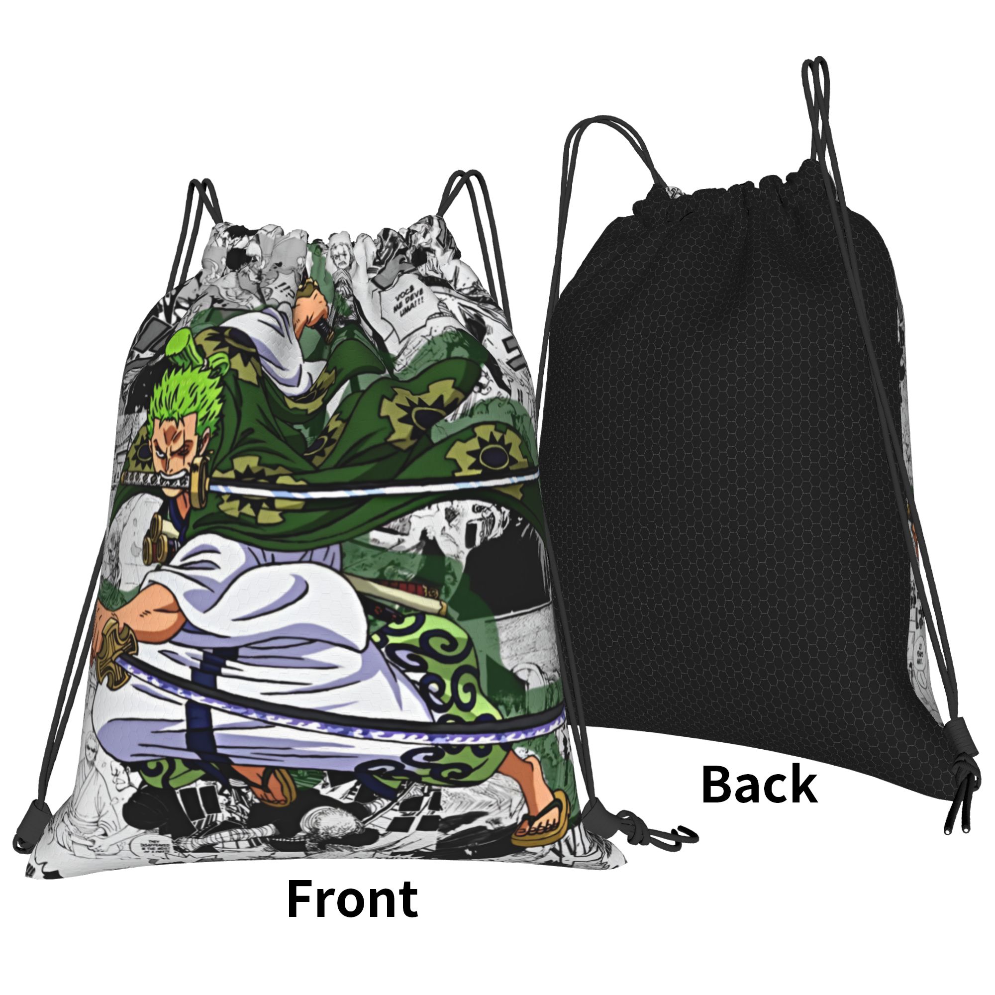 Custom Zoro O-One P-Piece Draw – Drawstring Gym Bag Bewertung und Preis