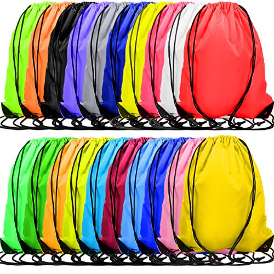 60 Pieces Drawstring Backpack  – Drawstring Gym Bag Bewertung und Preis