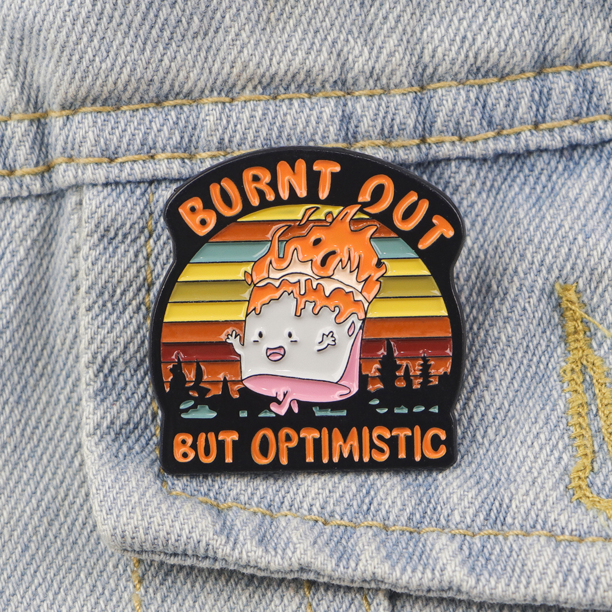 Fire Badges Enamel Pin Brooche – Fashion Backpack Women Bewertung und Preis