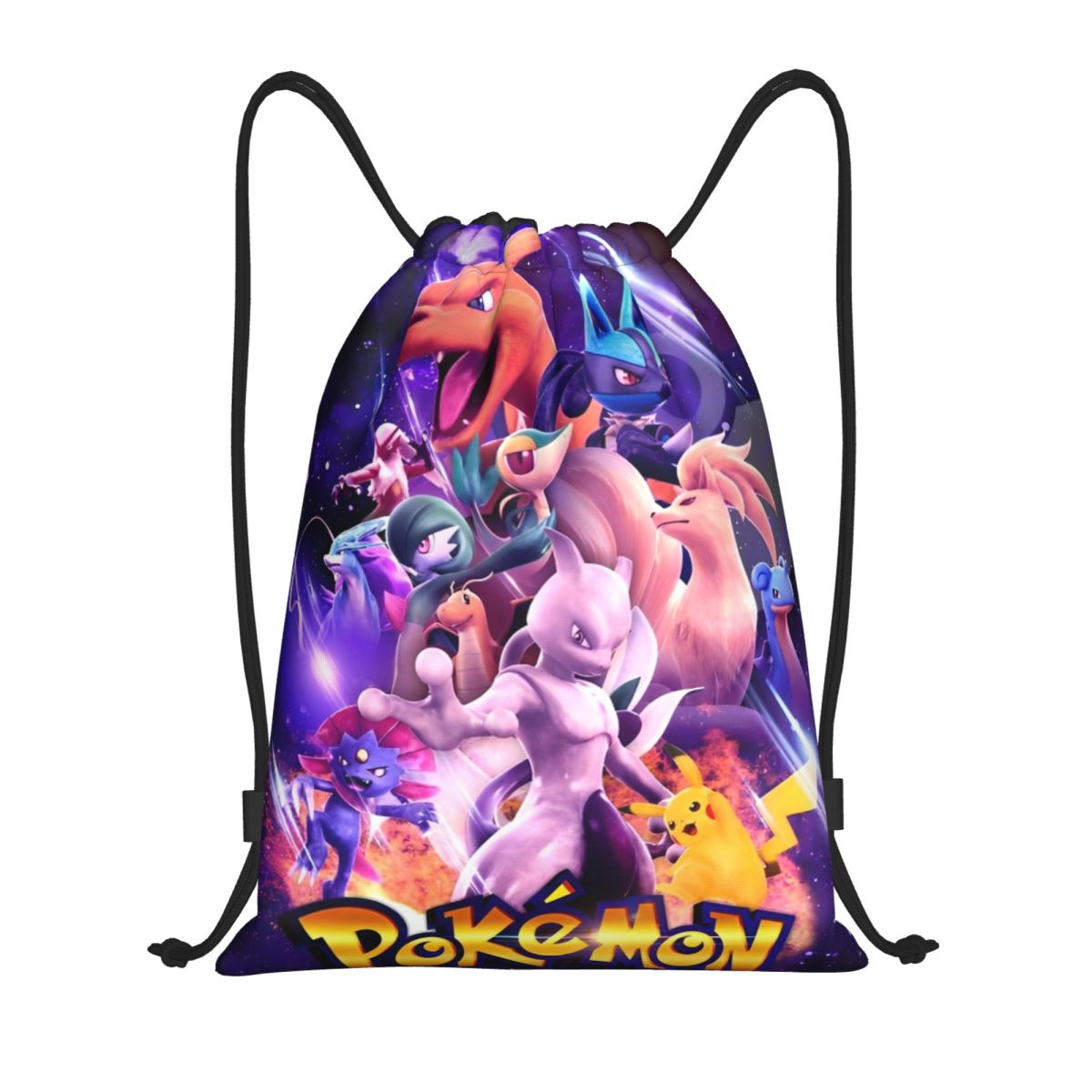 Cute Cartoon Manga Poke-Mon Ba – Drawstring Gym Bag Bewertung und Preis