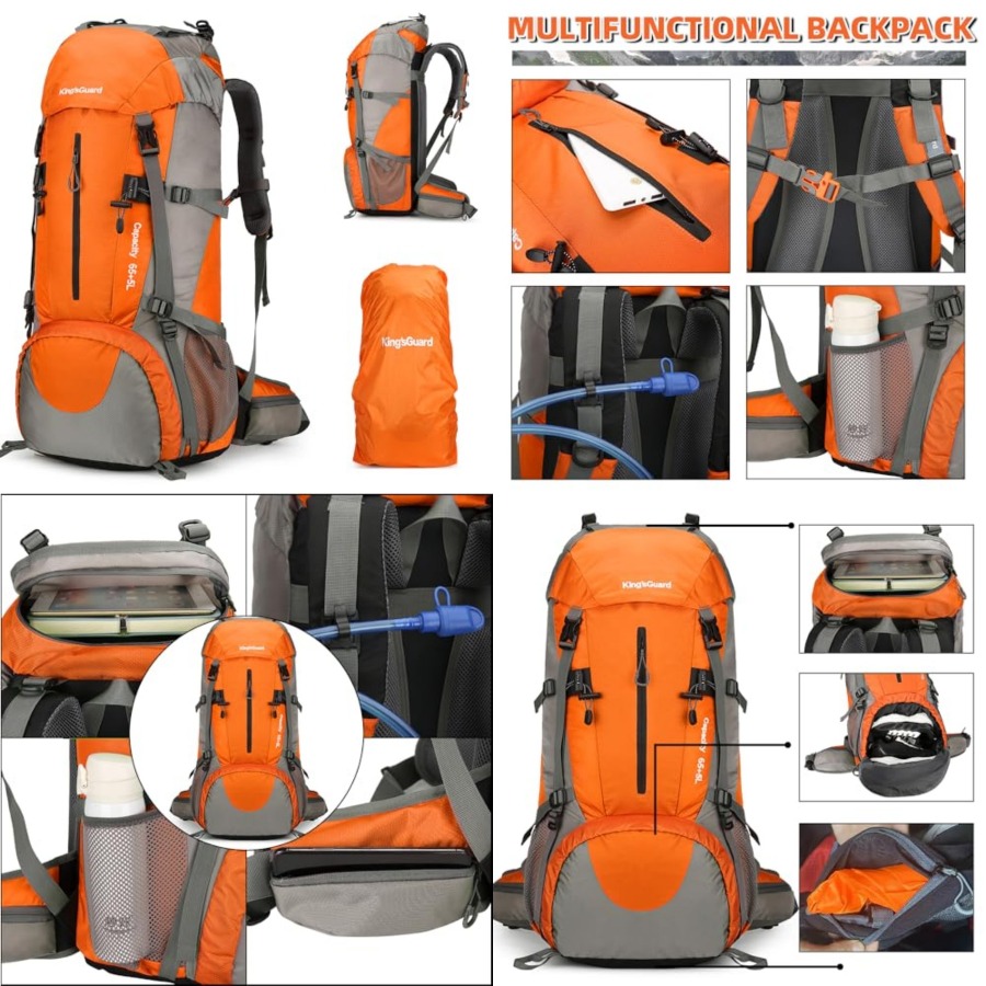 70L Hiking Backpack with Rain  – Rain Cover Backpack Bewertung und Preis