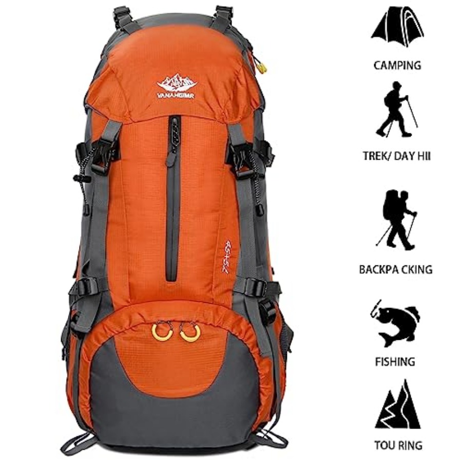 50L Hiking Backpack Men Campin – Rain Cover Backpack Bewertung und Preis