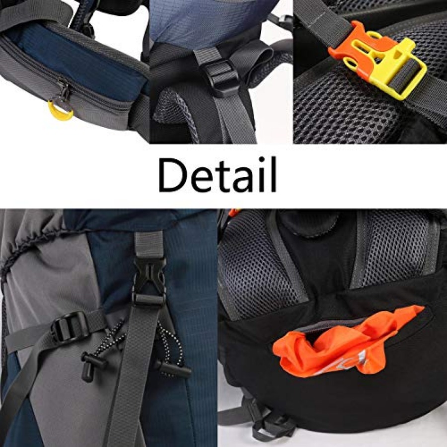 50L Hiking Backpack Men Campin – Rain Cover Backpack Bewertung und Preis