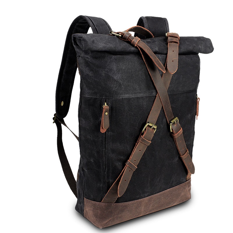 Retro Canvas Leather Backpacks – Leather Backpack Vintage Bewertung und Preis