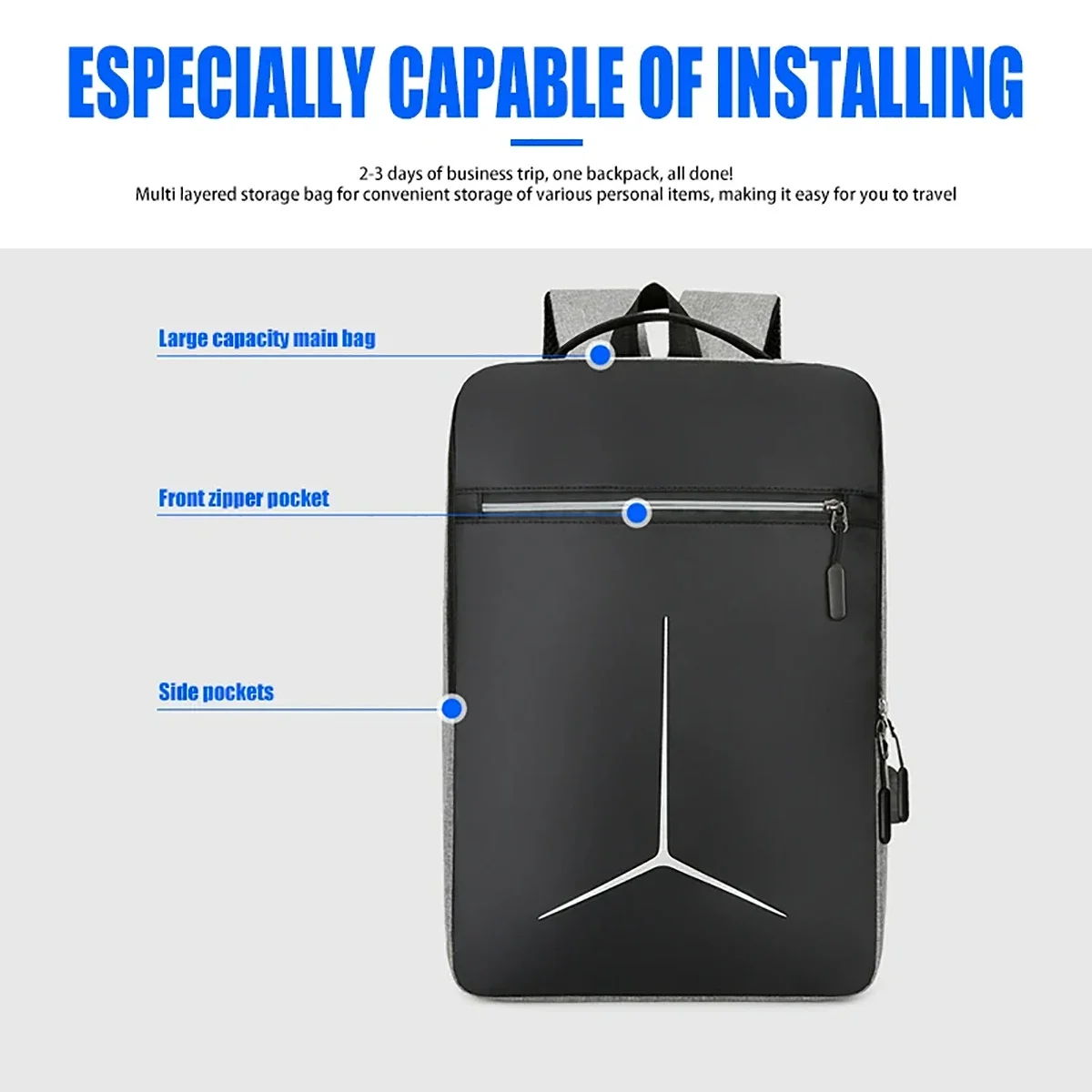 Fashion Anti Theft USB Waterpr – Travel Backpack Anti Theft Bewertung und Preis